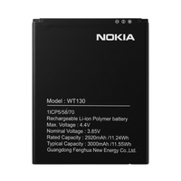 Battery WT130 for Nokia 1.3 TA120 3000mAh 4.4V Original Replacement Part OEM