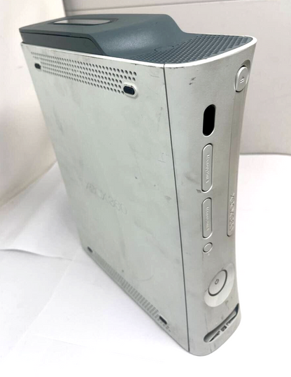 Microsoft Xbox 360 Console Videogame 60GB Original Matte White Device Only Parts