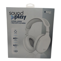 Tzumi Soundplay Wireless Over Ear Headphones Bluetooth HD Stereo Sound Foldable