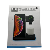 3 in 1 Wireless Charging Station Fast Charge for iPhone Apple Watch AirPods