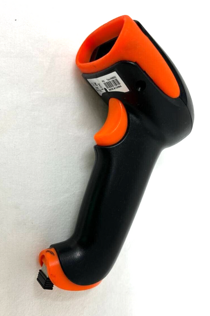 Tera Laser 1D Wireless Barcode Scanner Ergonomic Orange 200mAh with Receiver