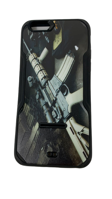 Shockproof Case for Apple iPhone 6 6S  Weapon Ammo Rifle Cover Gun Army