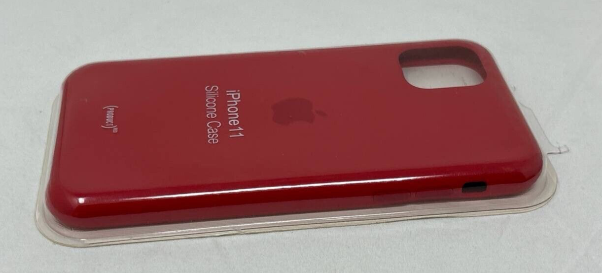 Red Silicone Case for Apple iPhone 11 XR Protective Back Cover MWY1RFE/A