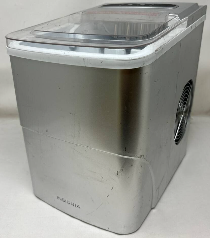 Insignia NS-IMP26SL0 Portable Bullet Ice Maker Compact Machine Auto Shut Off