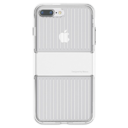 Baseus Fashion Case for iPhone 6 6S 7 8 Plus White Clear Impact Shockproof Cover