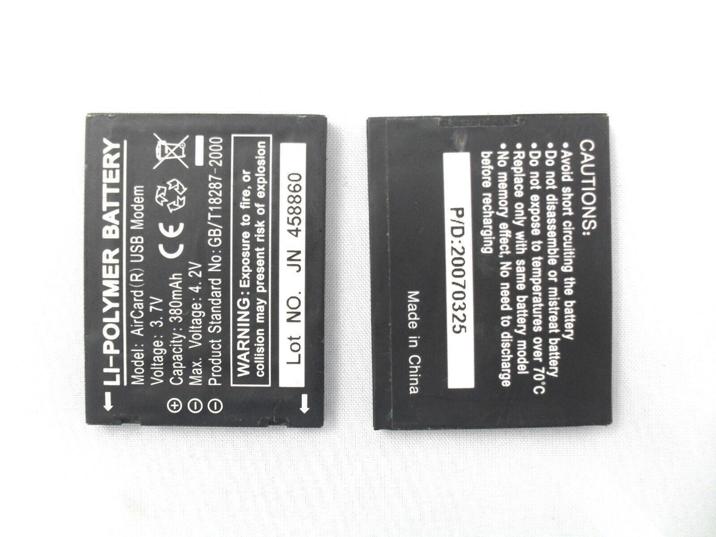 Battery T1287-2000 For Sierra 595U 875U 880U 881U Aircard Modem Sprint Original