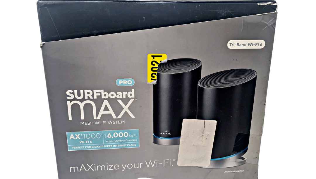 Arris Surfboard Max Pro W133 Tri-Band AX11000 Mesh WiFi 6 System Wireless Router