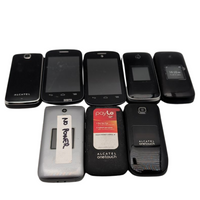 Lot of 8 Flip Phones Alcatel Fling Retro Pop C1 Jitterbug 2010 No Power READ
