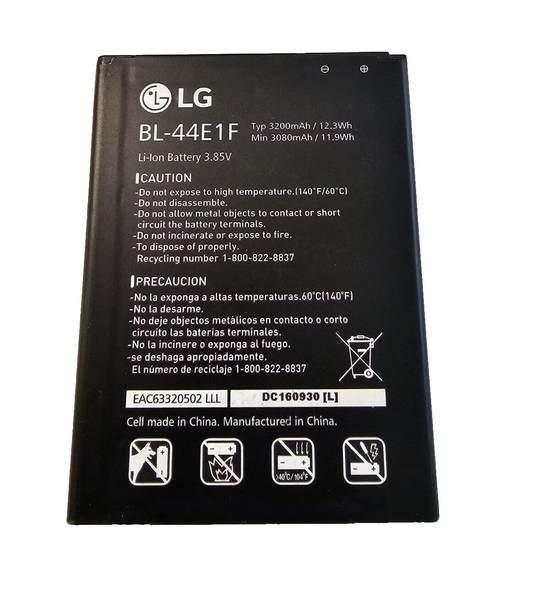 Replacement Battery BL-44E1F For LG V20 Stylo 3 H910 H918 V995 LS997 Original