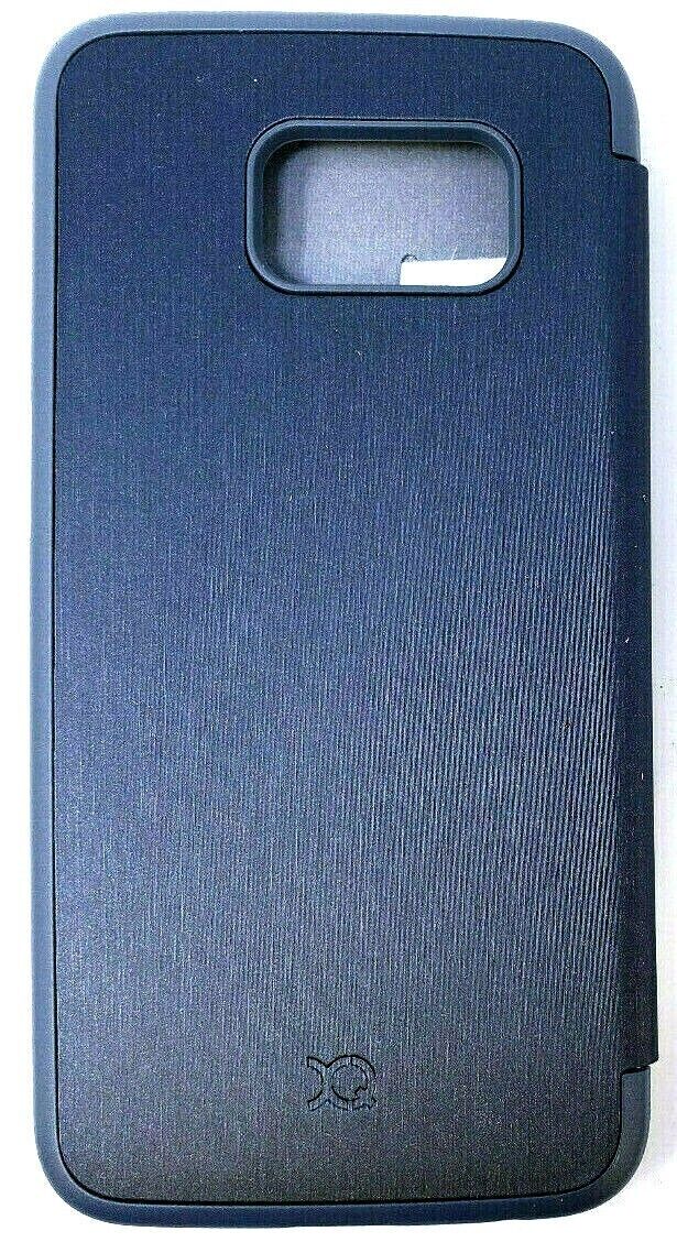 Xqisit Folio Case Rana Fits Samsung Galaxy S6 Edge Gray Folio Book Cover