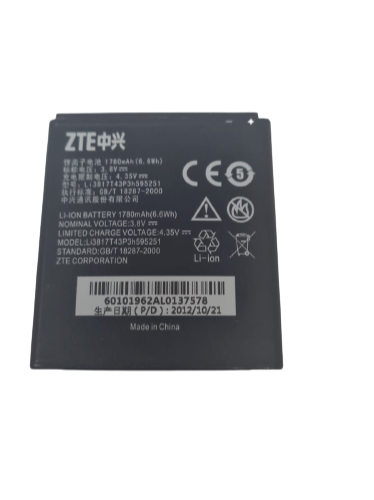 Battery li3817t43p3h595251 For ZTE Flash N9500 N900D N798 N789A N789+ U808 Q201T