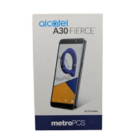 Alcatel A30 Fierce 32GB Metro PCS Locked Smartphone Android 5.5" HD Display 8MP