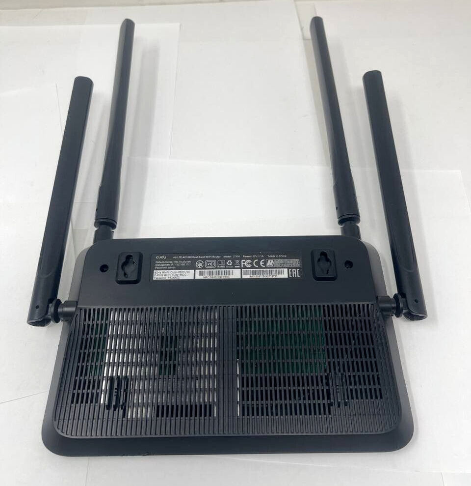 Cudy Smart Wireless WiFi Router LT500 Dual Band 4G LTE Internet AC1200 READ