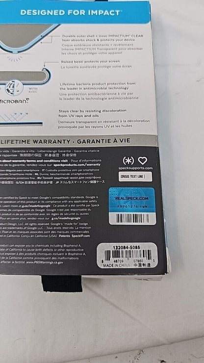 Speck Presidio Stay Clear Protective Case for Google Pixel 4 Transparent Cover