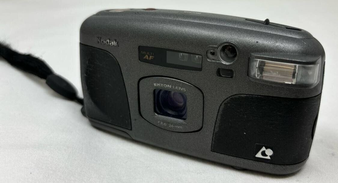 Kodak Advantix 3600IX APS Film Point and Shoot Camera Vintage Gray Original