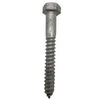 Generic 1/2 X 4" Inch Zinc Plated Hex Cap Screws Grade 5 Durable Bolts 10 Pack