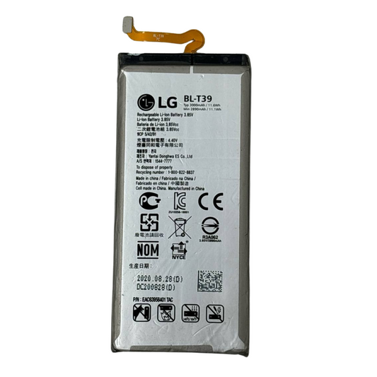 Battery BL-T39 for LG G7 ThinQ G710 G710VMP G710PM 3000mAh 3.85V Replacement