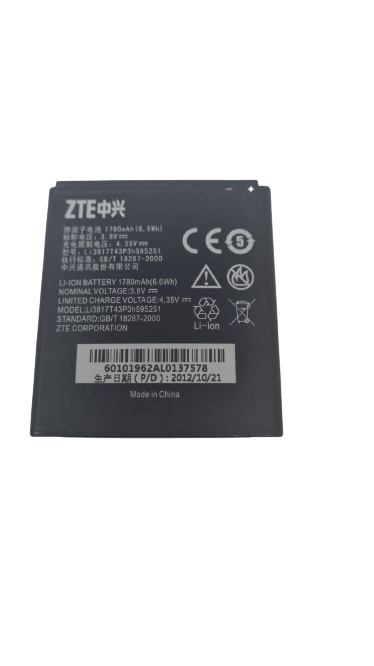 Battery li3817t43p3h595251 For ZTE Flash N9500 N900D N798 N789A N789+ U808 Q201T