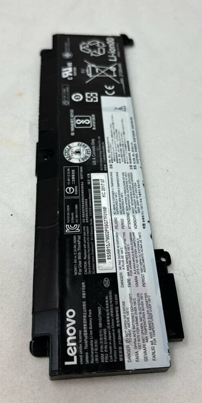 Original Battery 01AV405 for Lenovo ThinkPad T460s T470s 2310mAh 26Wh 11.4V