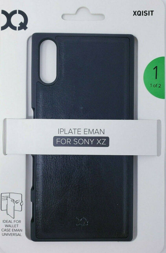 Slim Black Xqisit iPlate Eman Case Protective Cover for Sony XZ Original