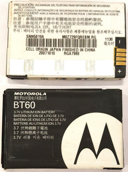 Battery BT60 For Motorola C290 VA76R VI95 VI97 I410 I576 VI97 I410 I576 I776