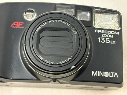 Minolta Freedom Zoom 135EX Digital Camera 35mm Point Shoot Automatic Film READ