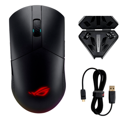 Asus ROG Pugio II Wired Optical Gaming Mouse Ergonomic Ambidextrous RGB