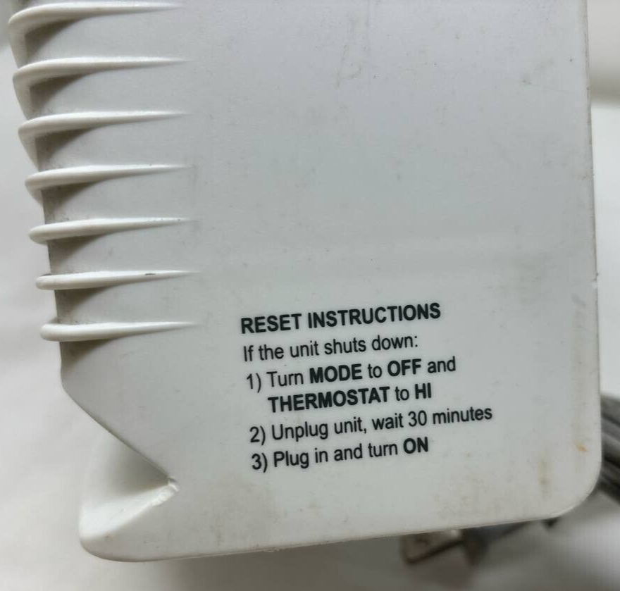 Holmes Portable Desktop Heater Fan Thermostat Indoor and Cool Touch Housing