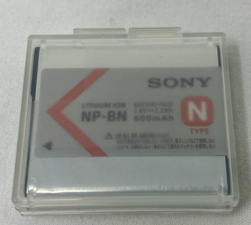 Sony NP-BN Rechargeable Battery for Camera DSC-J20 DSC-QX10 DSC-QX100 DSC-QX30