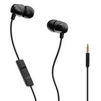 Skullcandy Jib Wired Earbuds Microphone Remote Black 3.5mm Noise Isolation Fit