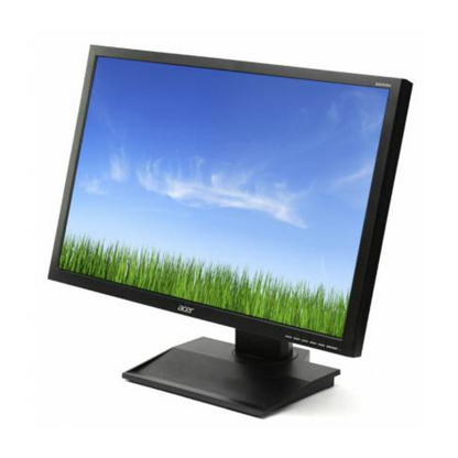 Acer B223W Widescreen LED LCD 22" Monitor Computer Display VGA DVI Port Black