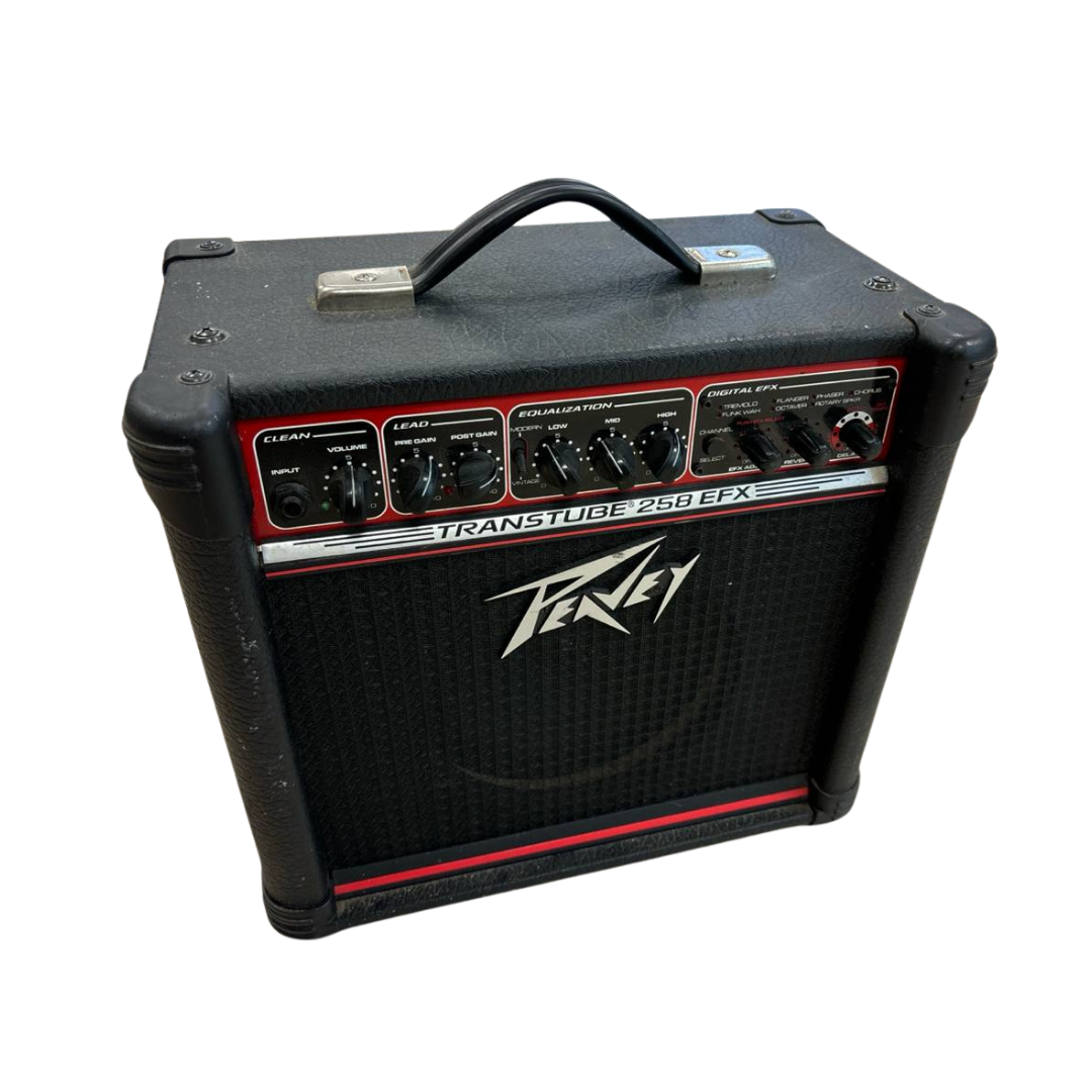 Peavey TransTube 258 EFX 1x8 Electric Guitar Combo Red Line 2 Channel 25W