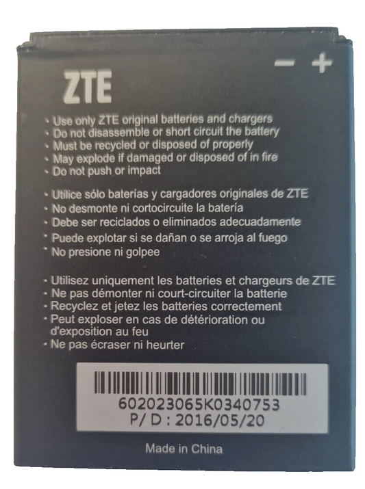 Battery Li3716T42P3H594650 For ZTE Zephr Z752C Z753G Z755 Z716BL Z717 Z750 N810