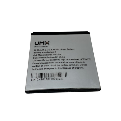 Battery V351BAT For UNIMAX UMX  SN357 MAXquartz V351 1200mAh 3.7V  Original