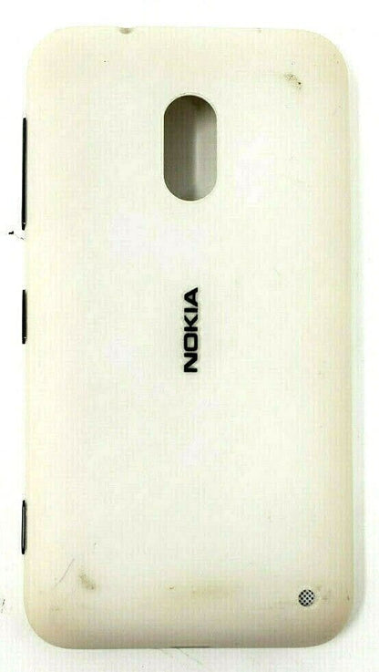 Back Door White Phone Housing Case Battery Cover Replacement For Nokia Lumia 620