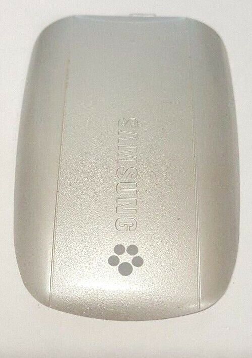 Back Door Fits Samsung Stripe T329 Silver Battery Cover Housing Replacement OEM