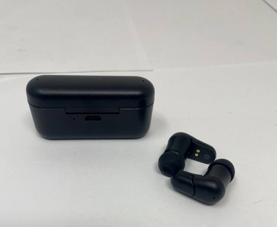 IQ Podz Pocket True Wireless Earbuds Bluetooth Headphones and Case Kit Black