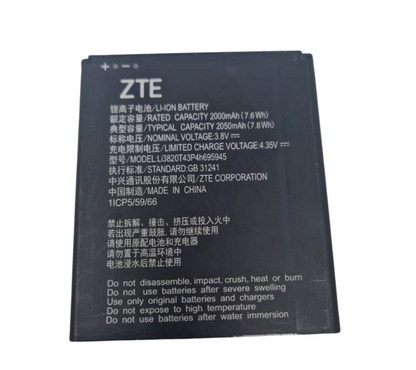 Battery Li3820T43P4h695945 For ZTE Blade A3 Vantage 2 Z3153V Verizon Original