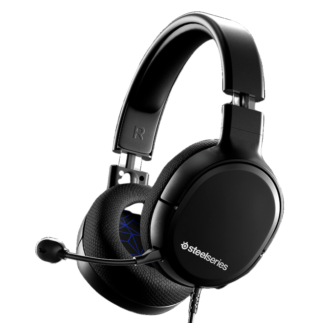 SteelSeries Arctis 1 Wired Gaming Headset Over the Ear Headphones Black PC PS4