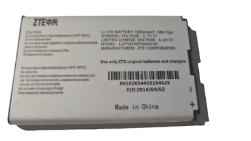 Battery Li3719T42P3h644161 For ZTE V8000 Engage N8000 LT MF80 NOVA Replacement