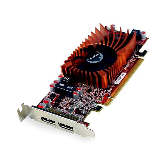 VisionTek Radeon 7750 GDDR5 SFF Graphics Card DisplayPort 2GB 4K Surround Sound