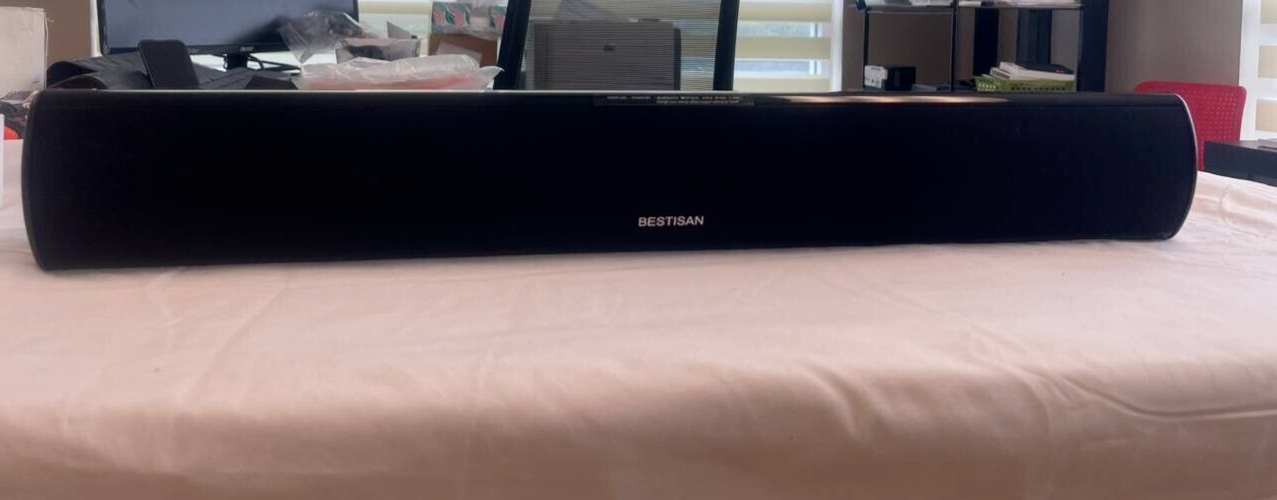 Bestisan S6520C Soundbar Channel 2.0 Bluetooth 5.0  Wireless Speaker 28" Wall TV