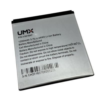 Battery V351BAT For UNIMAX UMX  SN357 MAXquartz V351 1200mAh 3.7V  Original