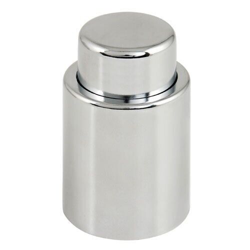 Wine Push Top Bottle Sealer Plug Leak Stopper Proof Cap Vacumm Steel Corkscrew