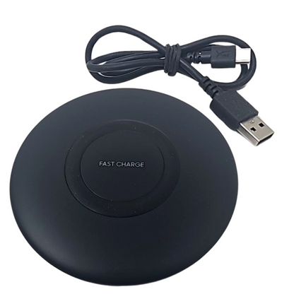 Samsung Wireless Fast Charging 10W Pad Dock for S21 S23 Note 10 iPhone 15 14 Pro