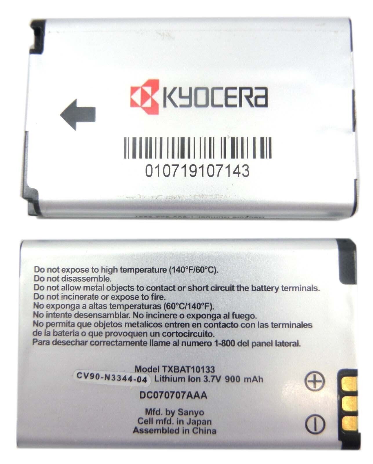 Battery TXBAT10133 900mAh For Kyocera K127 Marbl K132 Velvet K126c E1000