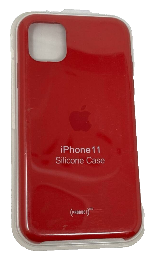 Red Silicone Case for Apple iPhone 11 XR Protective Back Cover MWY1RFE/A