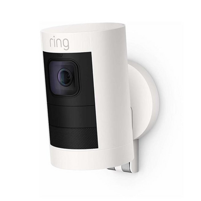 Ring Stick Up Cam Indoor Outdoor Wireless Security Camera Waterproof HD 1080p WH