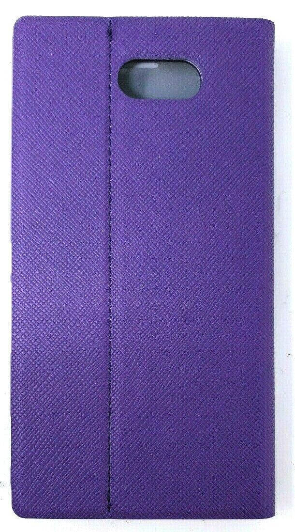 Purple Xqisit Folio Case Viskan Fits Sony Xperia M2 Book Folio Cover Original