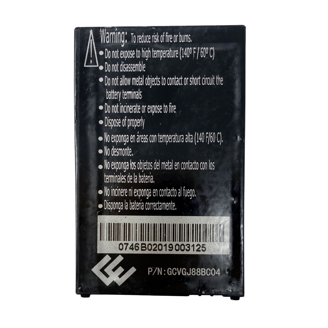 Battery For Cricket ZTE J88B J88 800mAh 3.7V Replacement Part - 2VDC